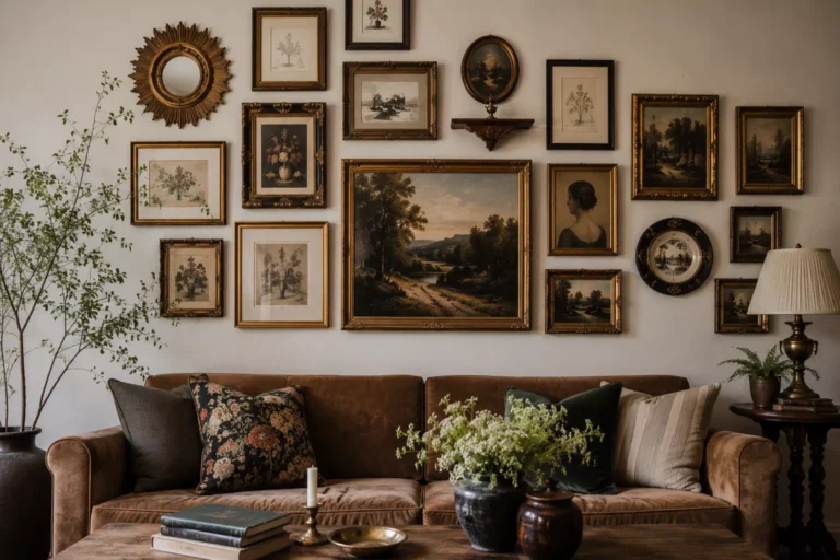 21 Antique Gallery Wall Ideas