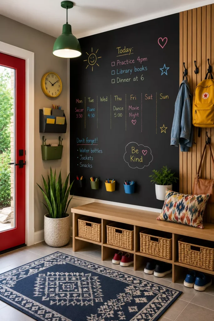A Chalkboard Wall for the Whole Family