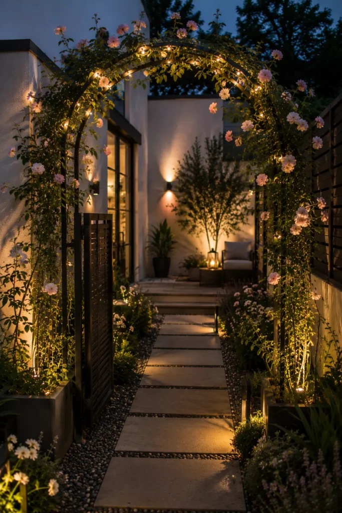 A Flower Covered Archway