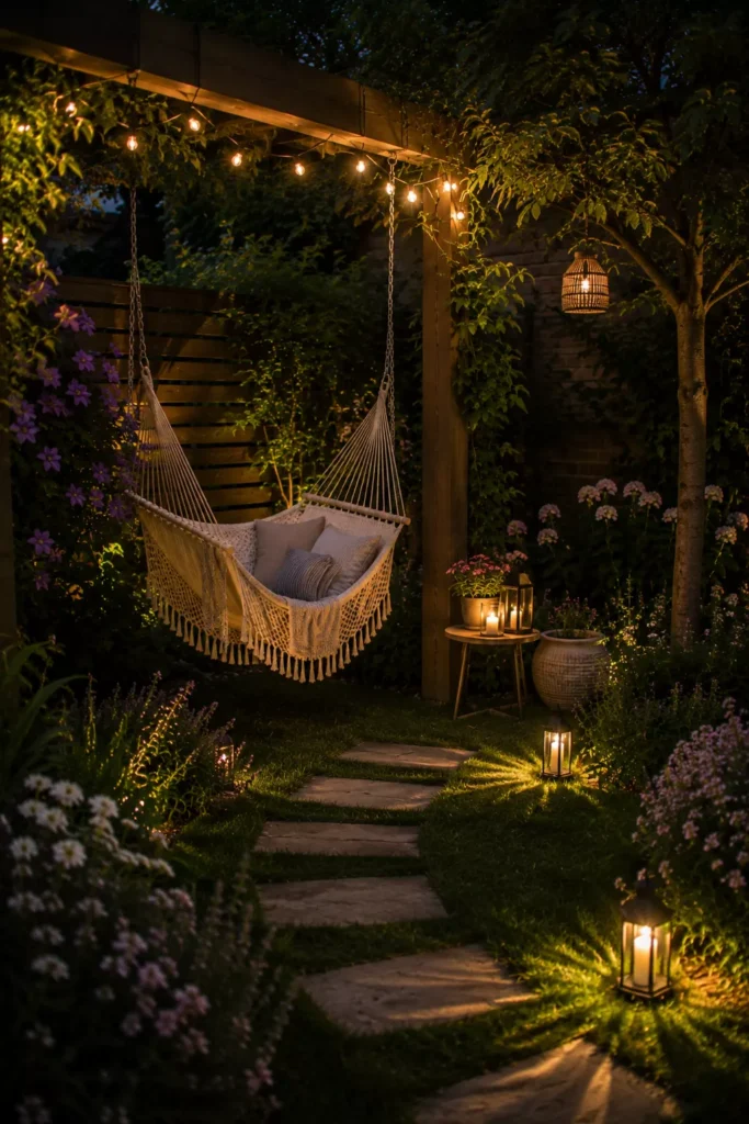 A Garden Swing or Hammock