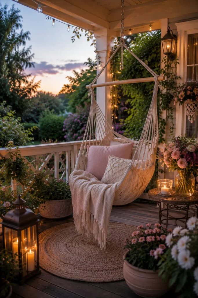 A Hammock Chair for Lazy, Romantic Afternoons