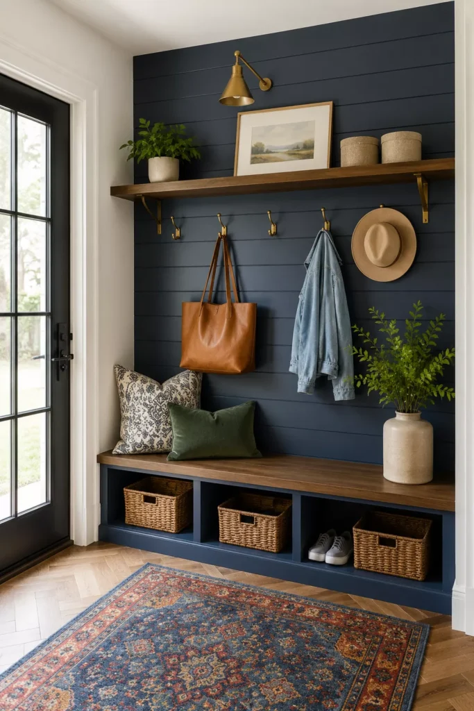 A Shiplap Accent Wall That Looks Like a Million Bucks