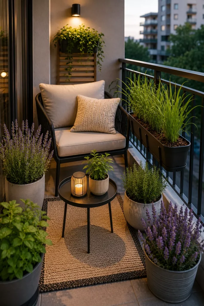 Add Bug Repelling Plants Near Seating
