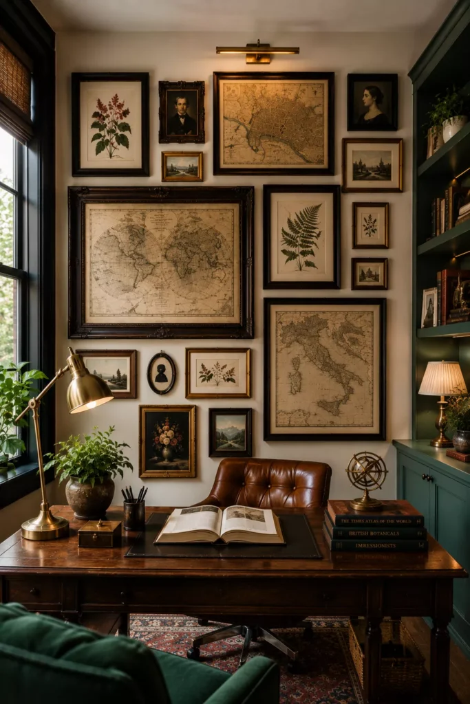 Add Vintage Maps for a Storied Feel
