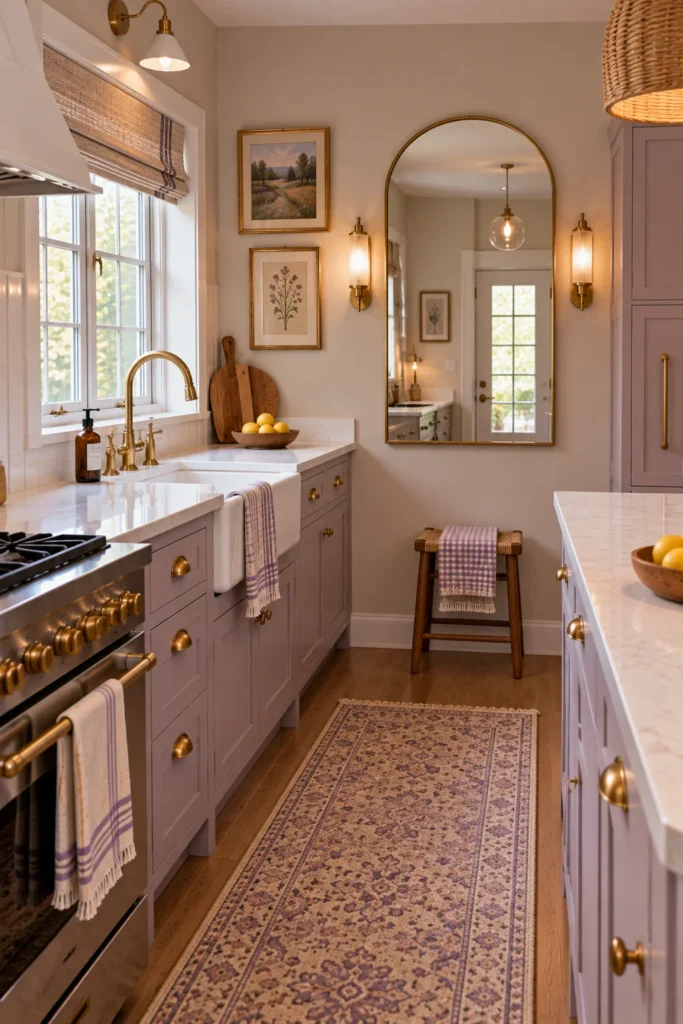 Add a Mirror to Open Up Your Small Kitchen