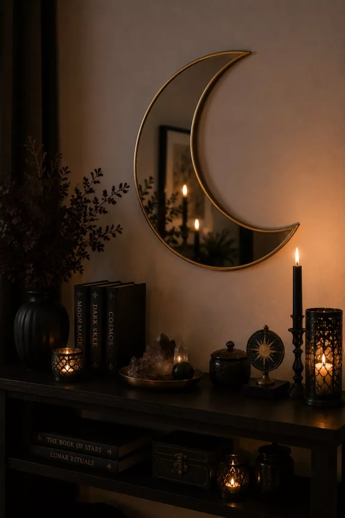 Add a Star or Moon Shaped Mirror