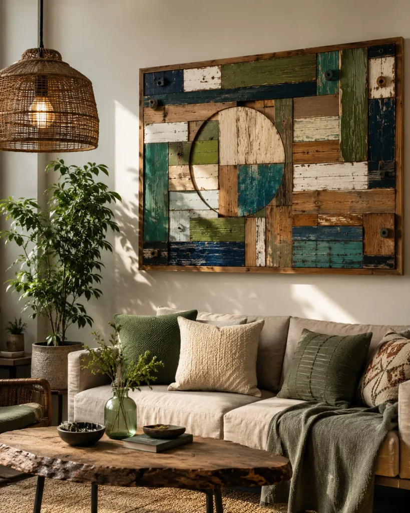 Add a Statement Piece of Upcycled Art