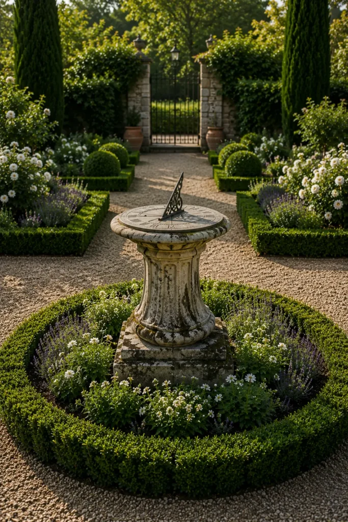 Add a Sundial as a Focal Point