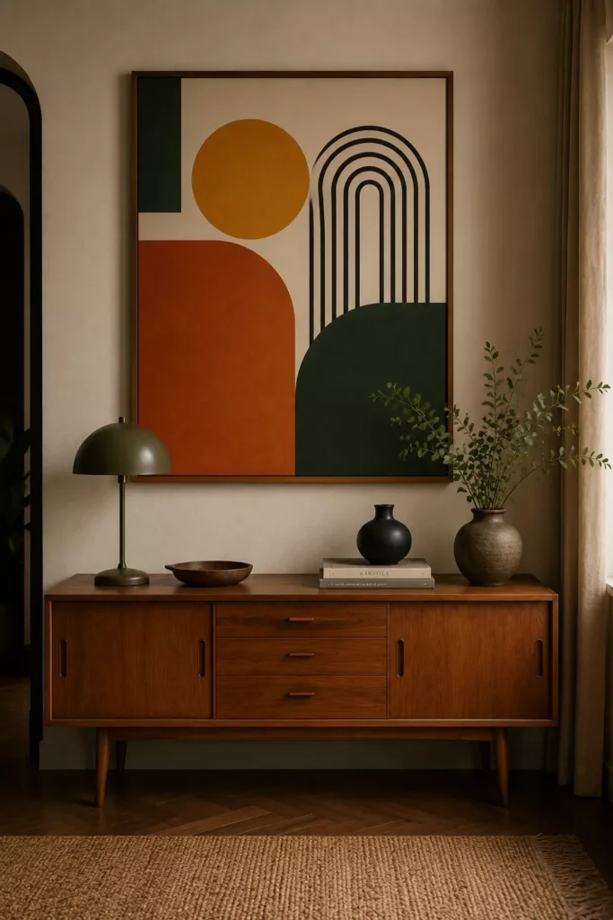 Bring Bold Color In Through Art