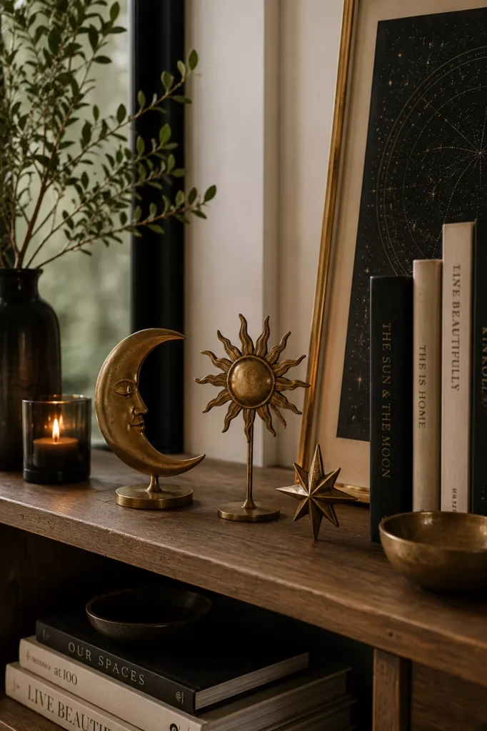 Choose Aged Brass Celestial Shapes Over Plastic Ones