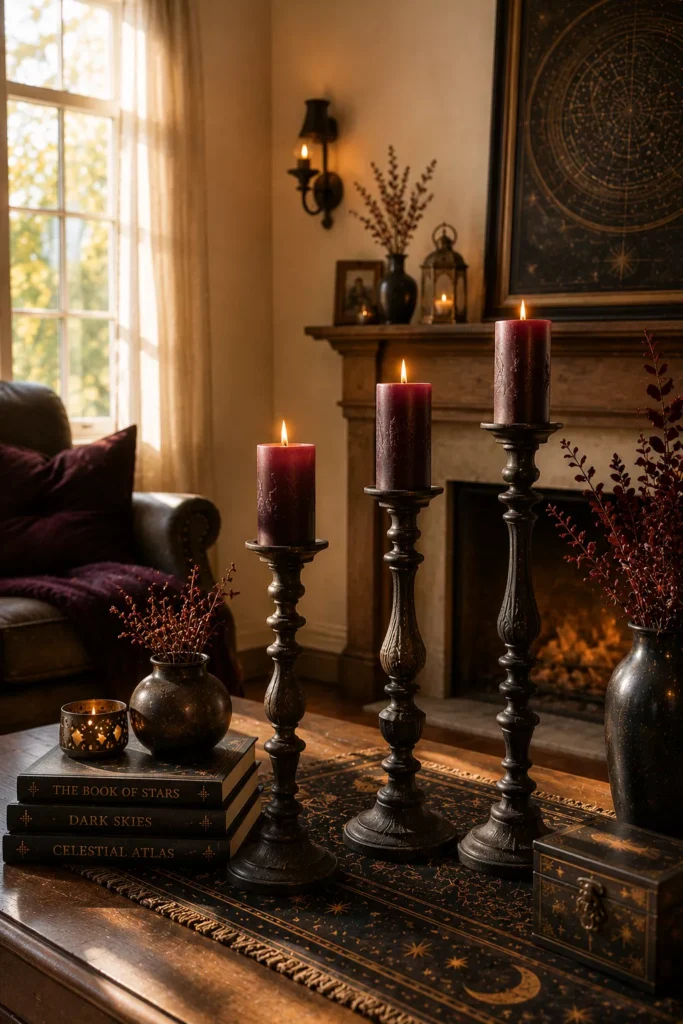 Choose Cast Iron or Wrought Iron Candle Stand