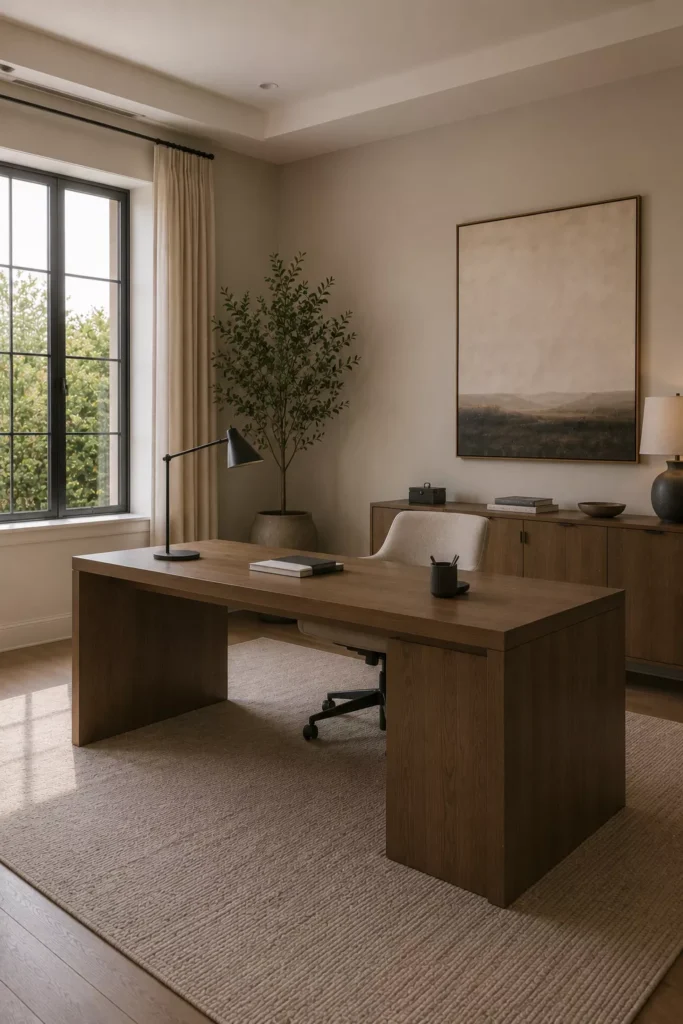 Choose Furniture With Clean, Simple Lines