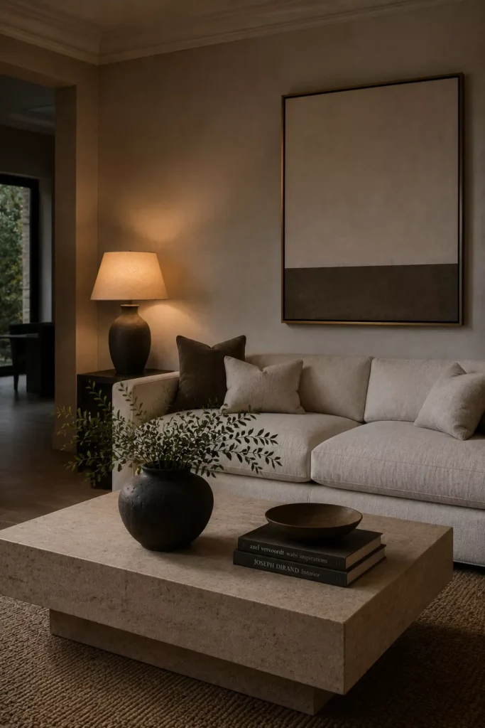 Choose a Few Statement Pieces Instead of Many Small Ones