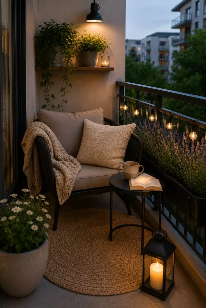 Designate One Corner as a Quiet Reading Nook