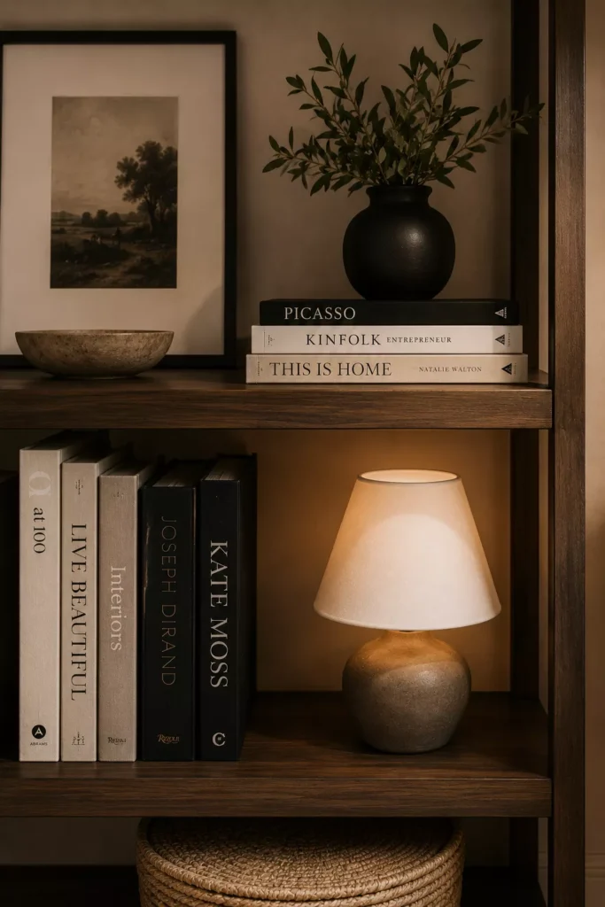 Display Books With Intention