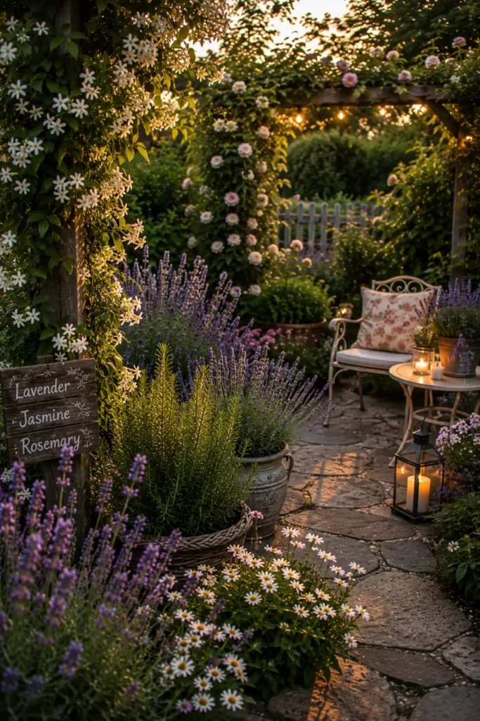 Fragrant Herbs and Flowers