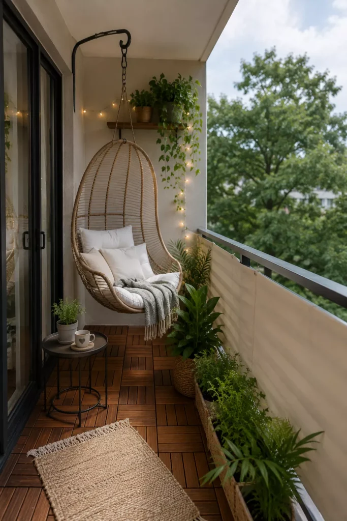 Hang a Compact Swing Chair
