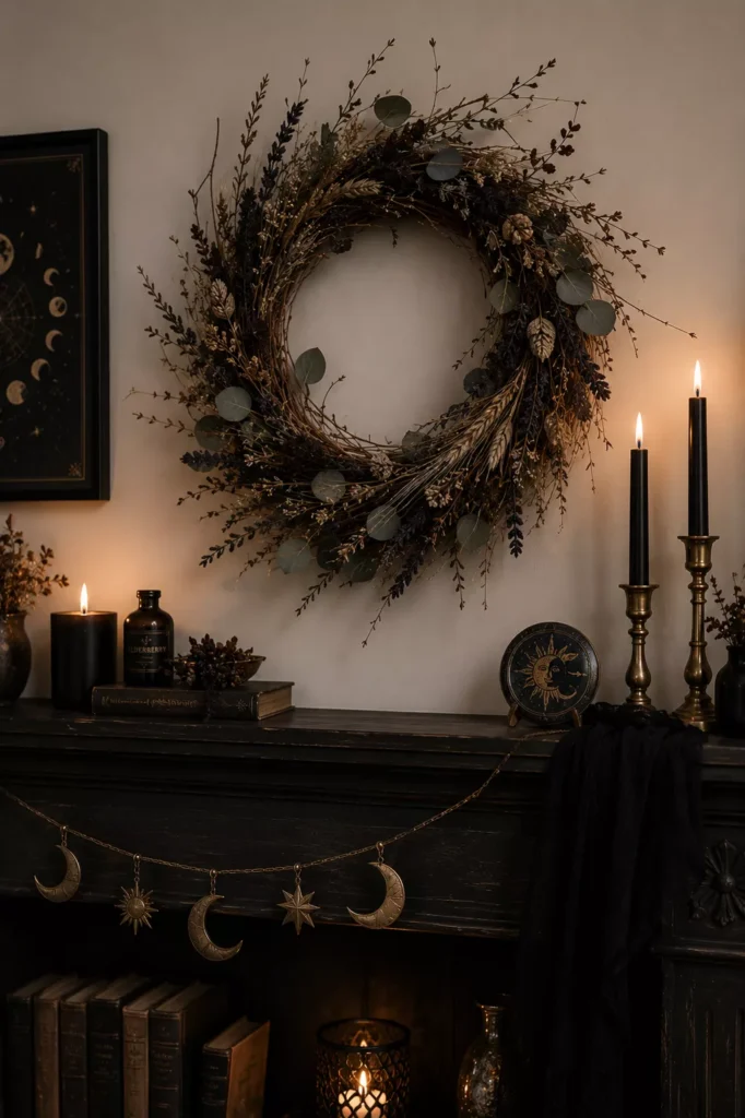 Hang a Dried Botanical Wreath Instead of a Floral One