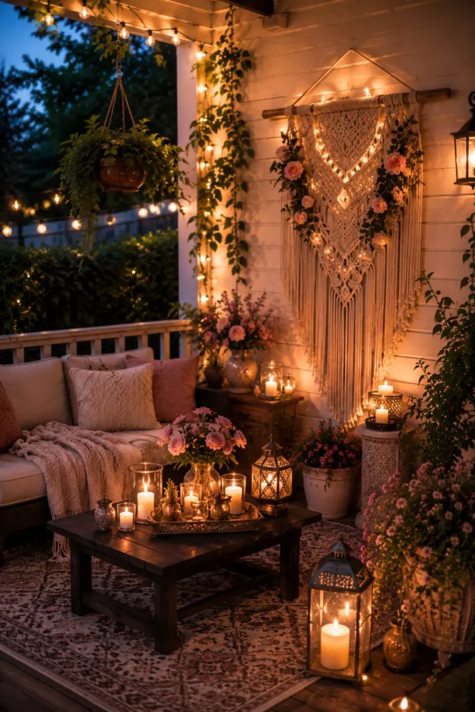 Hanging Macrame or Woven Wall Art for Bohemian Romance