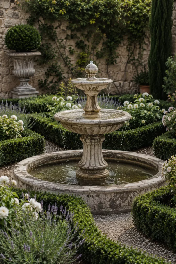 Install a Classical Garden Fountain