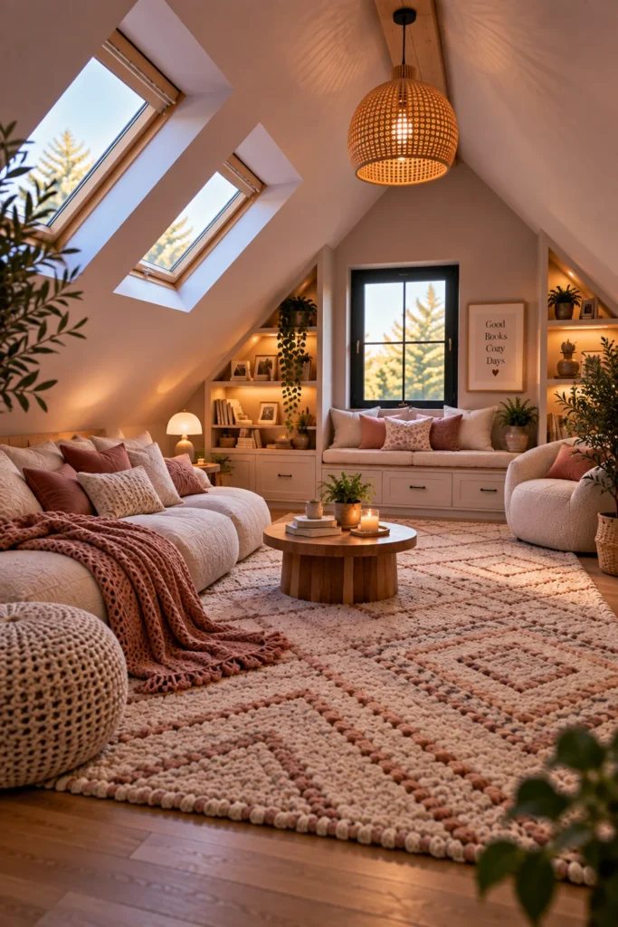 Install a Cozy Area Rug