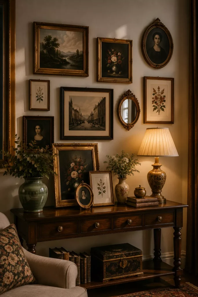 Lean Some Frames Instead of Hanging Them All
