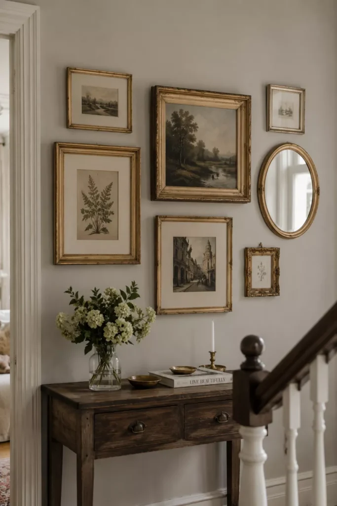 Mix Gold Frames in Different Shades, Not Matching Ones