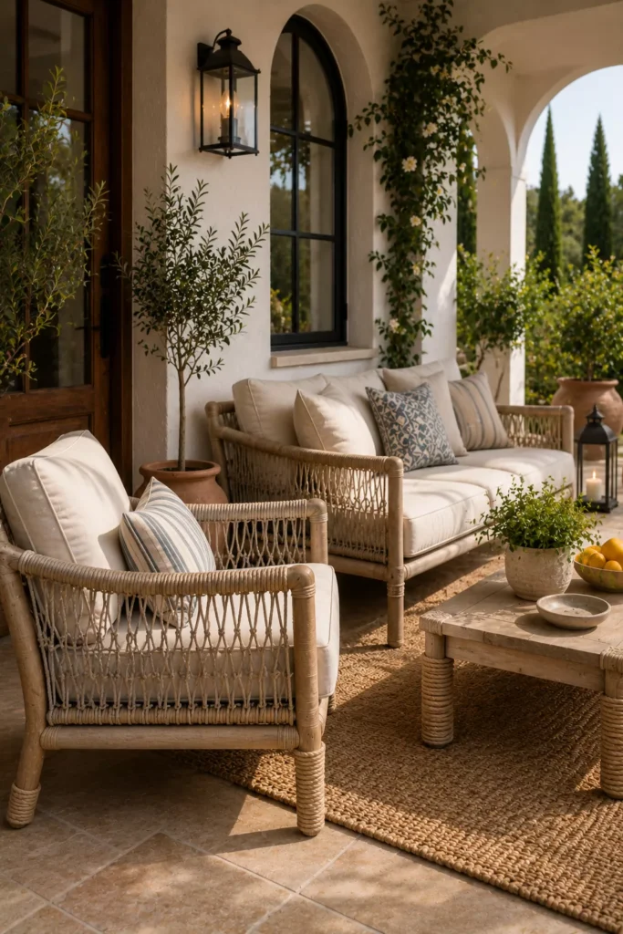 Rope Detailing on Furniture