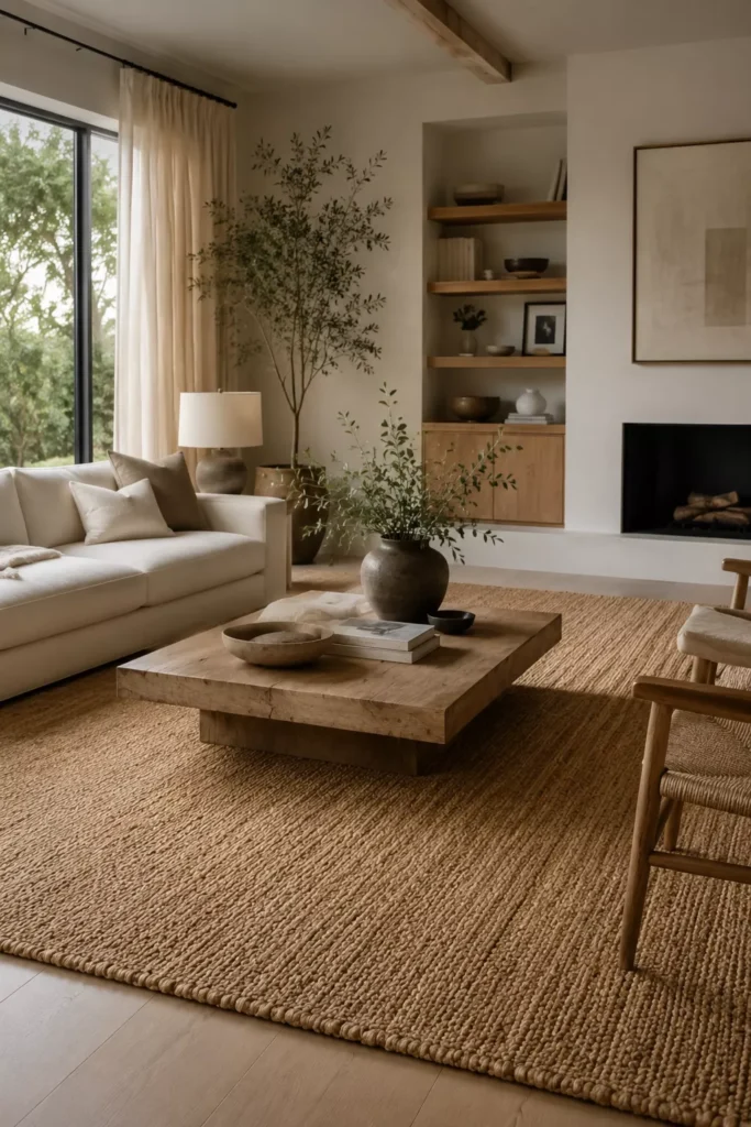 This Sustainable Home Decor Idea Starts With Natural Fiber Rugs