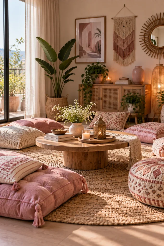 Use Floor Pillows