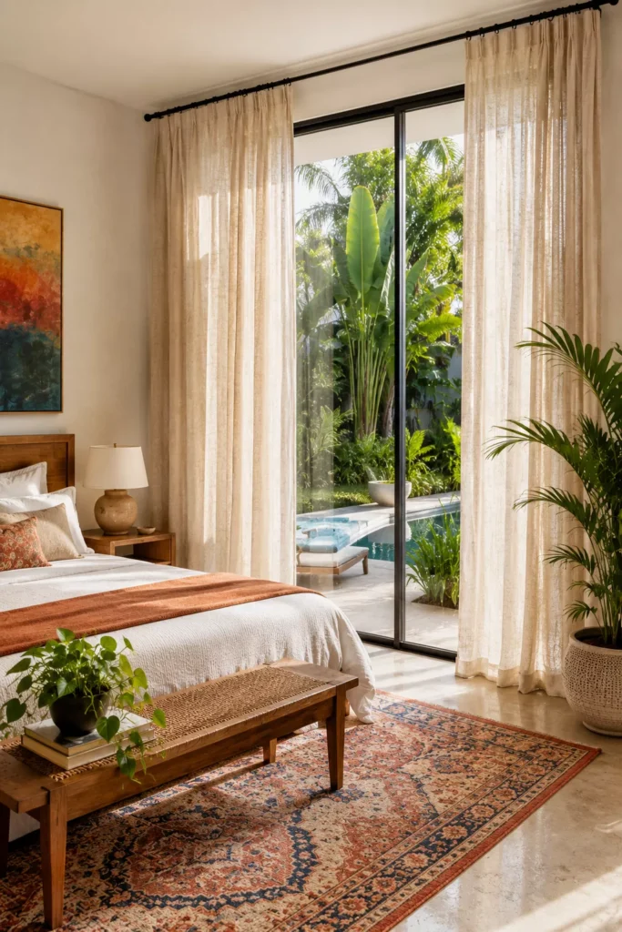 Use Linen Curtains Instead of Polyester
