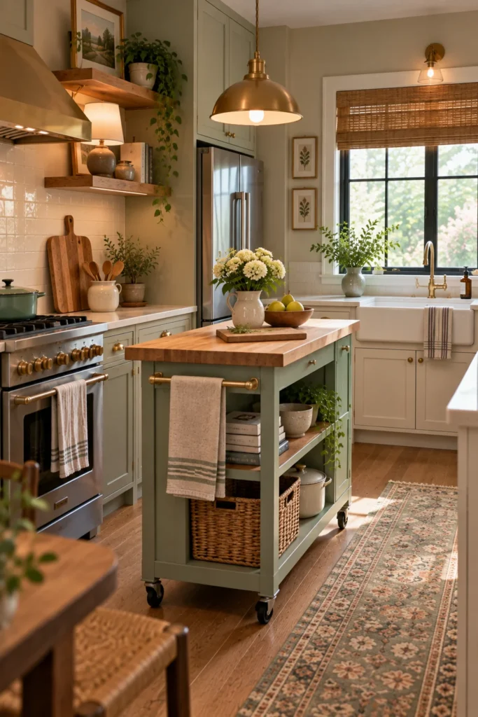 Use a Kitchen Cart for Extra Function
