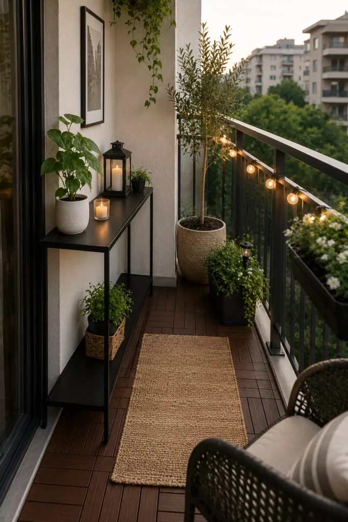 Use a Slim Console Table Against the Wall