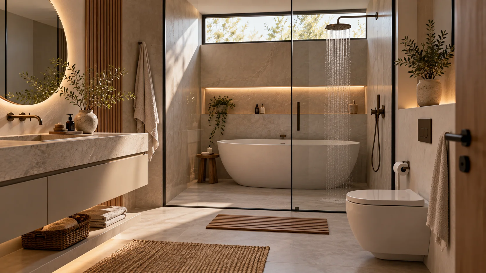 Wabi Sabi Bathroom