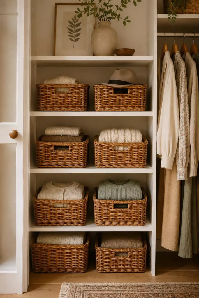 Wicker Storage Baskets