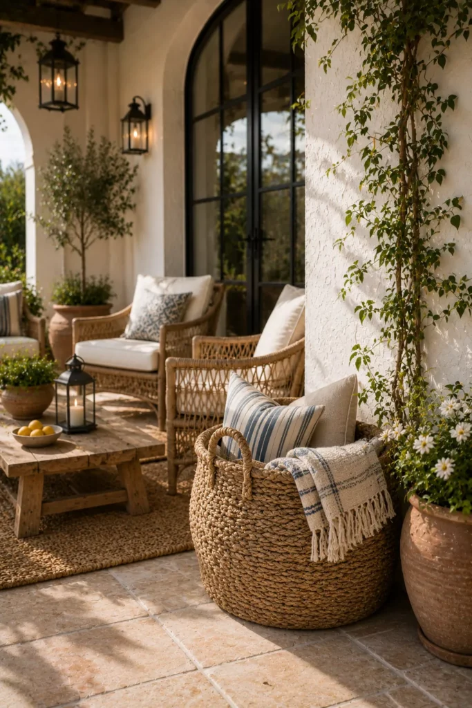 Woven Basket Storage