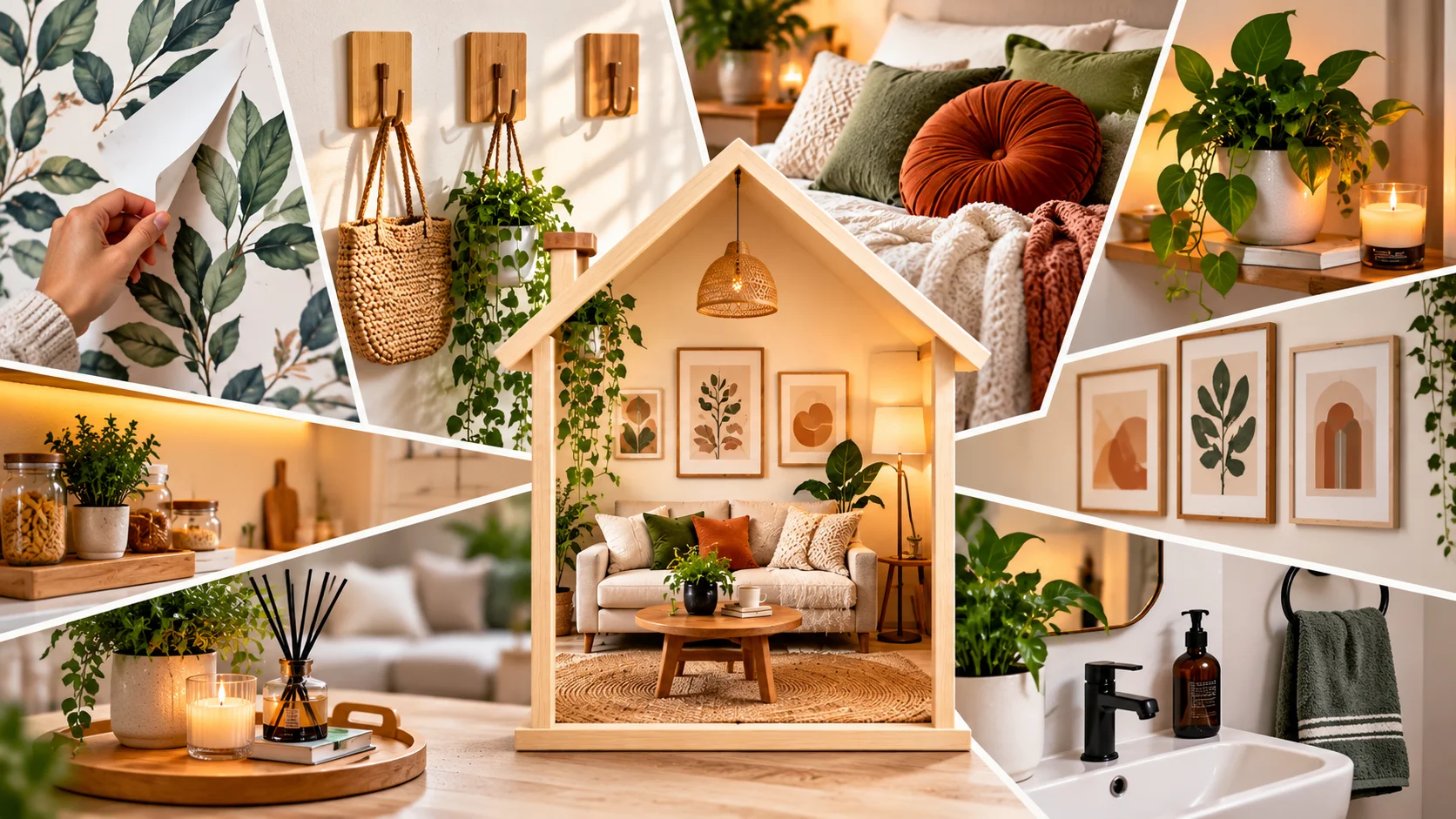 24 Rental Friendly Decor Hacks