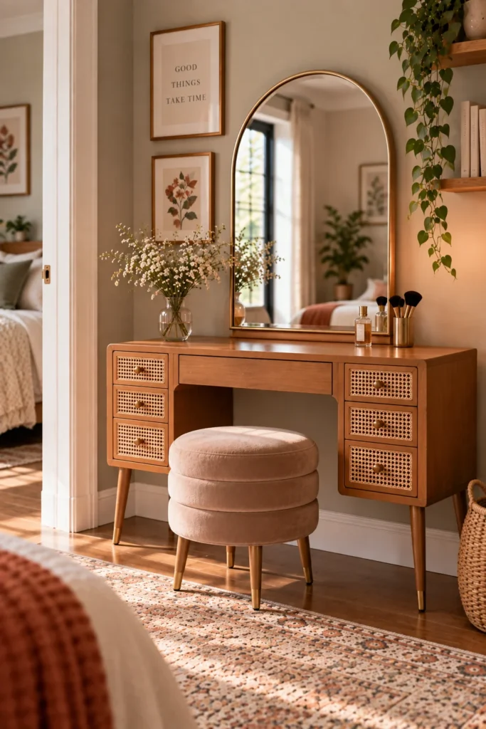 A Painted Vanity Table