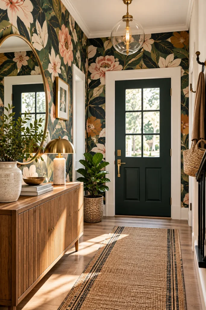 Start With a Statement Wallpaper That Stops People Cold