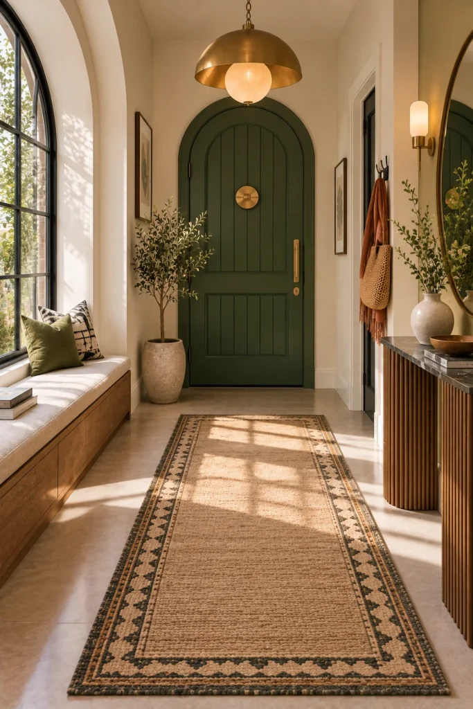 Use Bold Painted Doors for Maximum Drama
