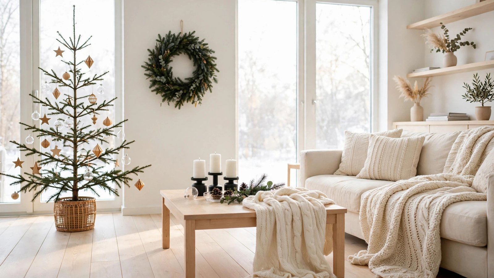 Scandinavian Christmas decor ideas